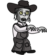 Johnny Revolver ZOMBIE FARMER enemy